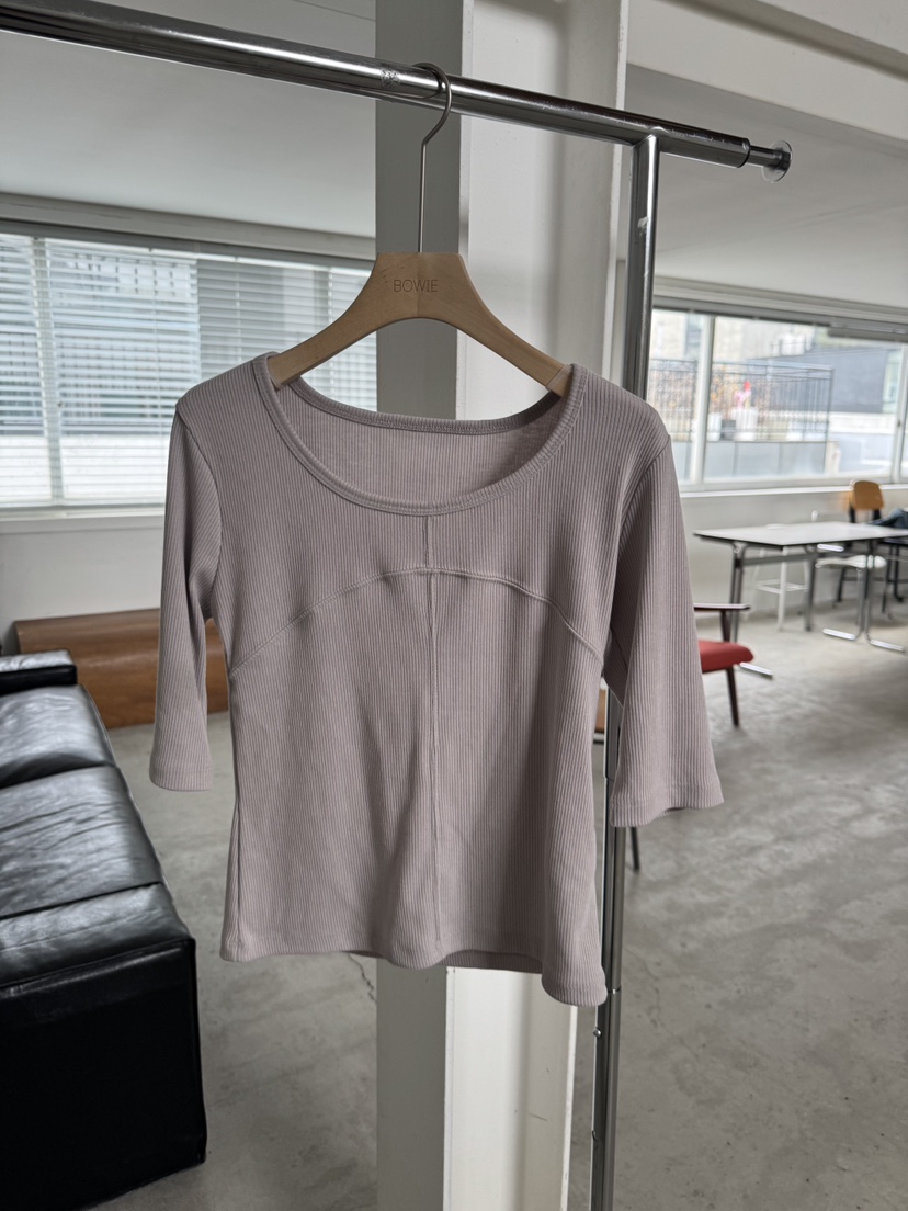 BOWIE韓國直郵女士新品時尚26春夏休閑推薦職業熱賣人氣T恤BOWIET恤圖色3