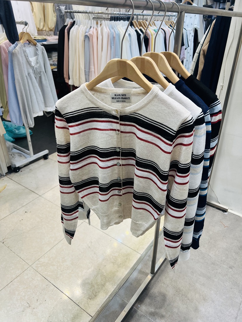 BLACK NOTE韓國東大門代購女裝新品時尚熱賣休閑針織衫亞麻BLACK NOTE針織衫