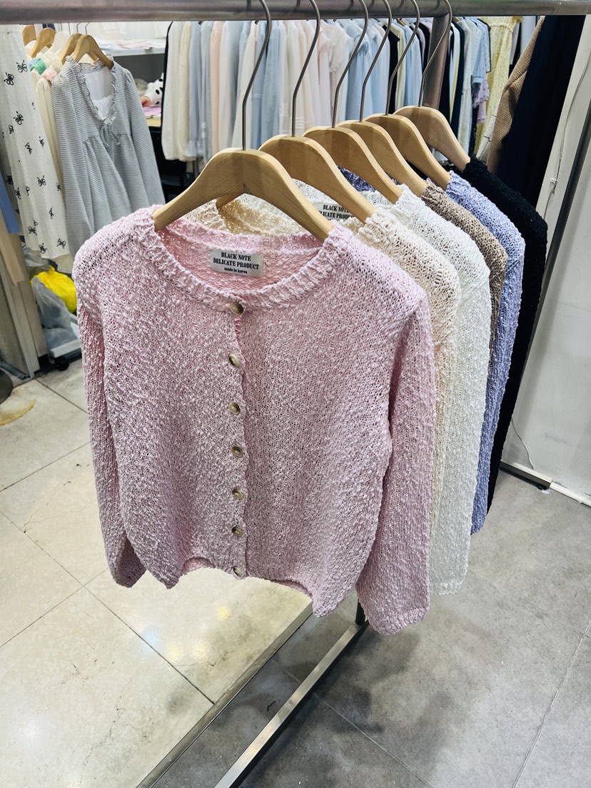 BLACK NOTE韓國直郵實拍女士新品26春夏職業人氣熱賣針織衫BLACK NOTE針織衫