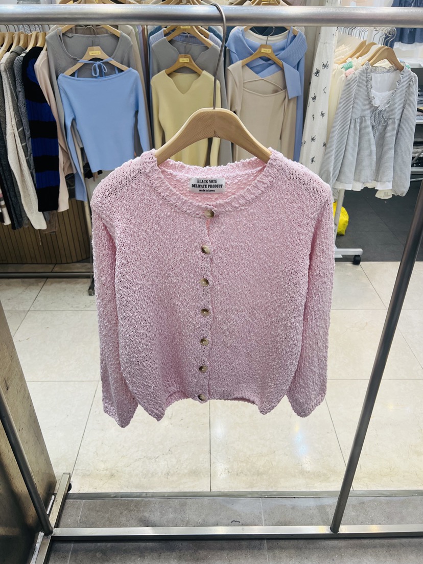 BLACK NOTE韓國直郵實拍女士新品26春夏職業人氣熱賣針織衫BLACK NOTE針織衫圖色1