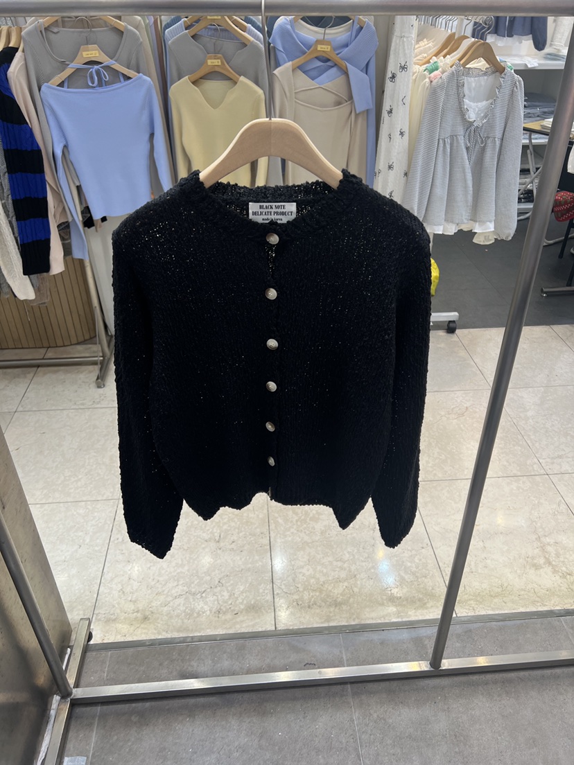 BLACK NOTE韓國直郵實拍女士新品26春夏職業人氣熱賣針織衫BLACK NOTE針織衫圖色6