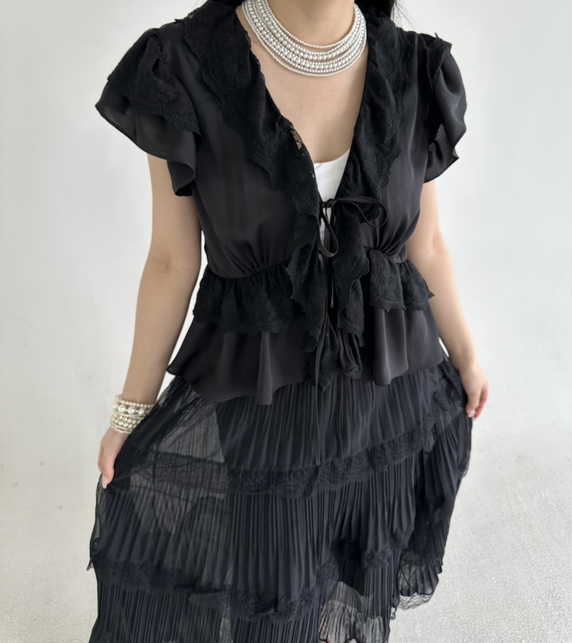 JENNY 1976韓國代購女士新款人氣推薦襯衫蕾絲衫不含項鏈JENNY 1976襯衫/蕾絲衫