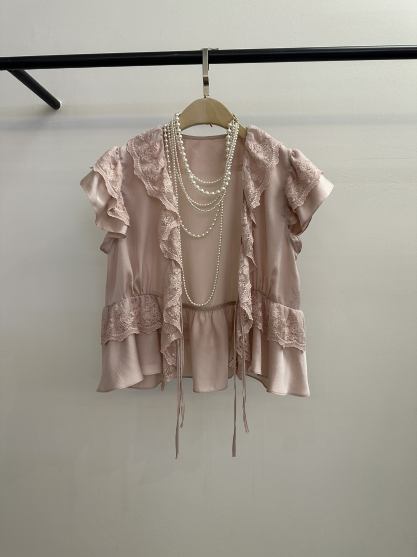 JENNY 1976韓國代購女士新款人氣推薦襯衫蕾絲衫不含項鏈JENNY 1976襯衫/蕾絲衫圖色3