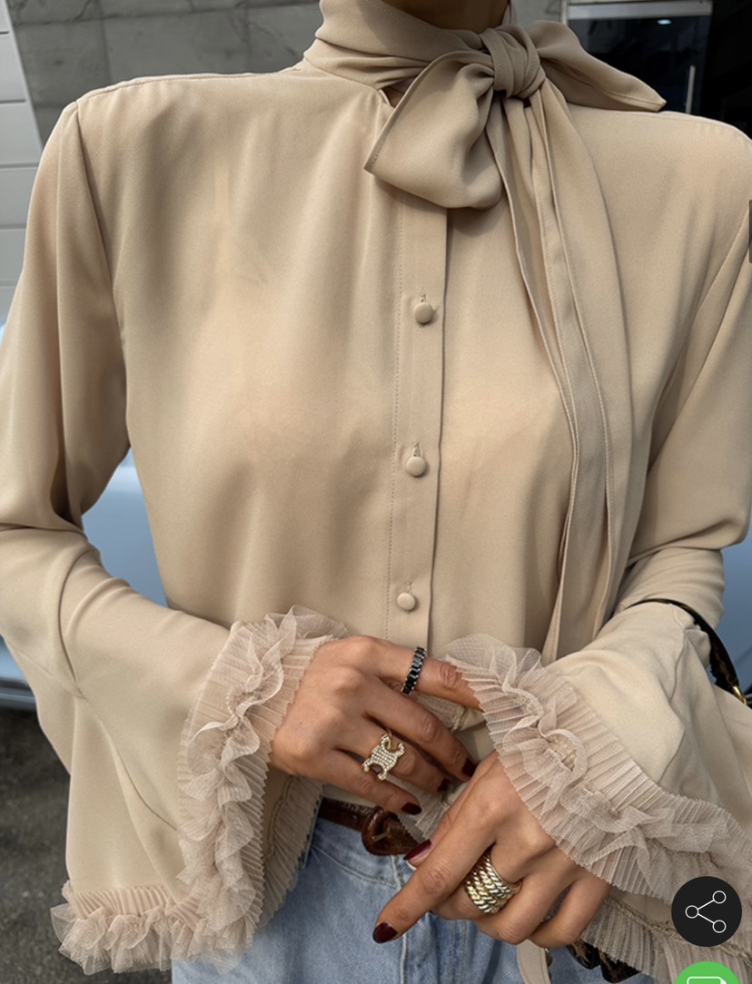 JENNY 1976韓國直郵女士新品休閑職業人氣推薦襯衫蕾絲衫JENNY 1976襯衫/蕾絲衫