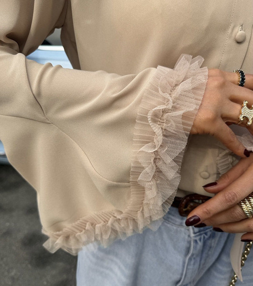 JENNY 1976韓國直郵女士新品休閑職業人氣推薦襯衫蕾絲衫JENNY 1976襯衫/蕾絲衫