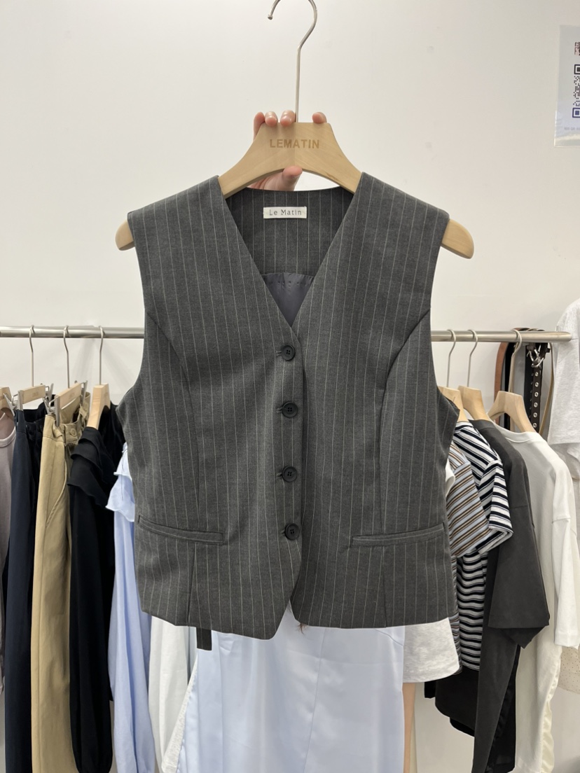 LEMATIN韓國東大門代購女裝新款26春夏熱賣推薦職業人氣馬甲LEMATIN馬甲圖色2