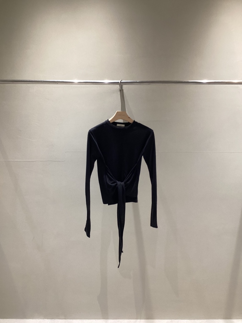 NEAR LEAP-P韓國直郵實拍女士新款休閑熱賣長袖T恤腰帶NEAR LEAP/The N:L長袖T恤圖色3