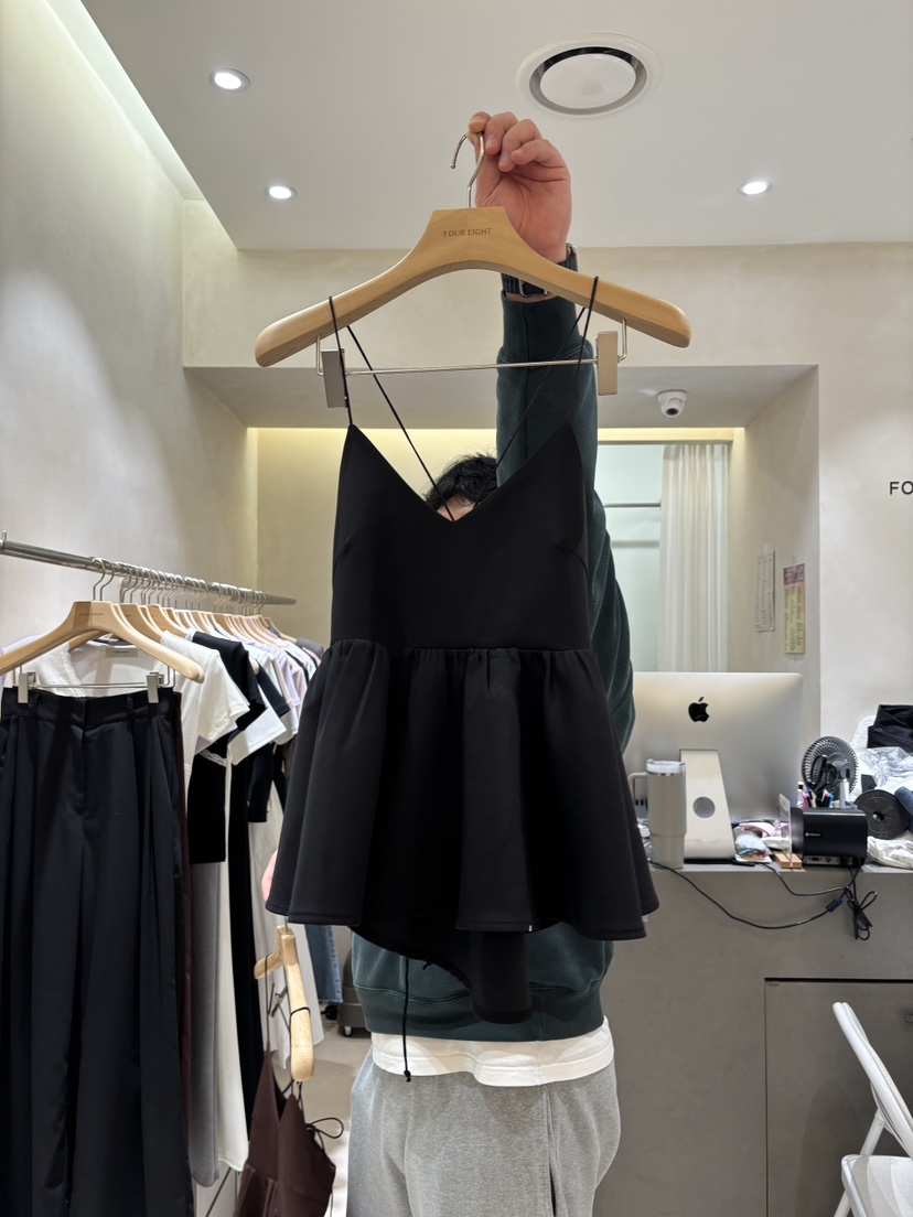 FOUREIGHT韓國東大門直郵女士新款職業26春夏休閑吊帶背心FOUR EIGHT吊帶/背心圖色2