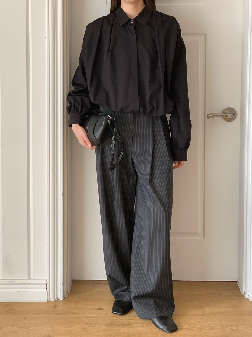 BINUS韓國直郵實拍女士新款推薦26春夏職業熱賣襯衫蕾絲衫BINUS襯衫/蕾絲衫