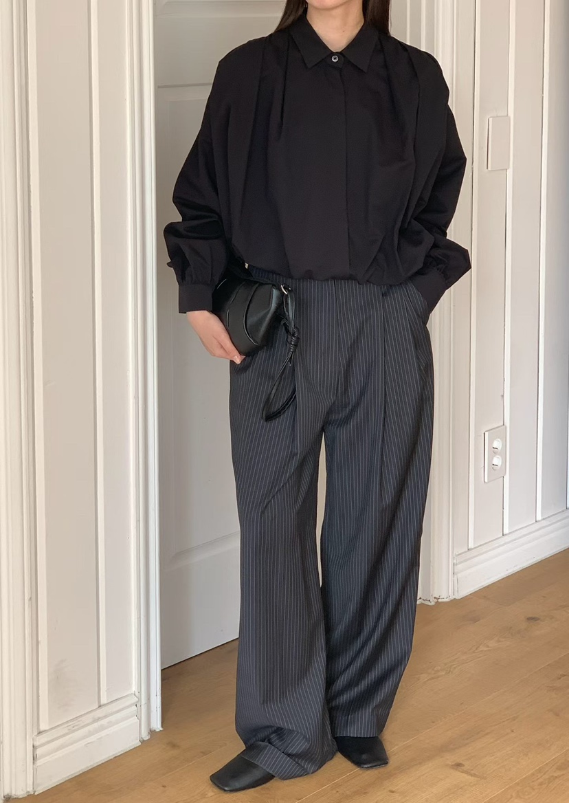 BINUS韓國直郵實拍女士新款推薦26春夏職業熱賣襯衫蕾絲衫BINUS襯衫/蕾絲衫