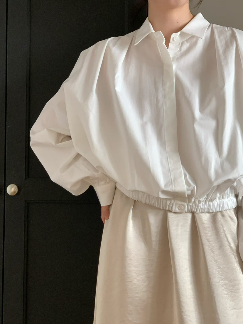 BINUS韓國直郵實拍女士新款推薦26春夏職業熱賣襯衫蕾絲衫BINUS襯衫/蕾絲衫