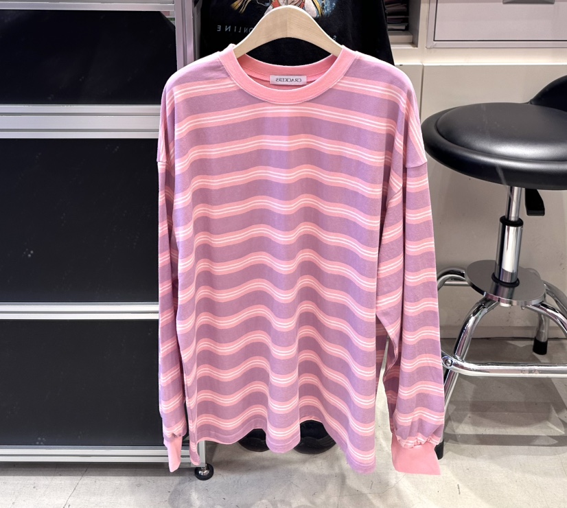 CRACKERS韓國東大門直郵女士新品人氣26春夏時尚推薦長袖T恤CRACKERS長袖T恤圖色2