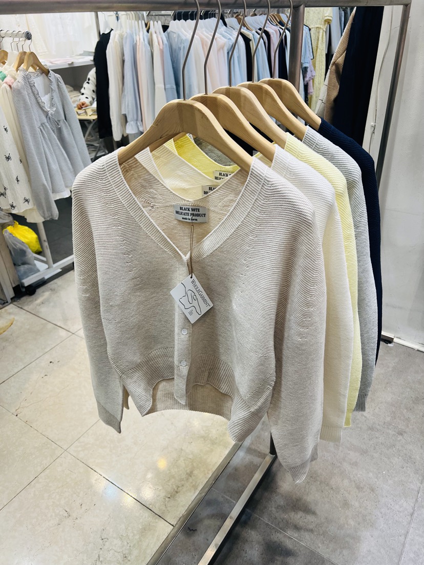 BLACK NOTE韓國東大門代購女裝新款26春夏推薦人氣針織衫BLACK NOTE針織衫