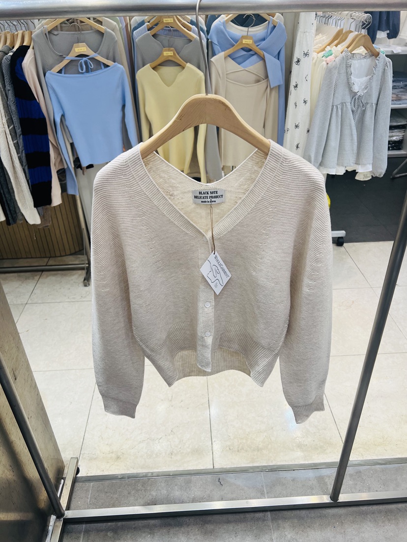 BLACK NOTE韓國東大門代購女裝新款26春夏推薦人氣針織衫BLACK NOTE針織衫圖色2