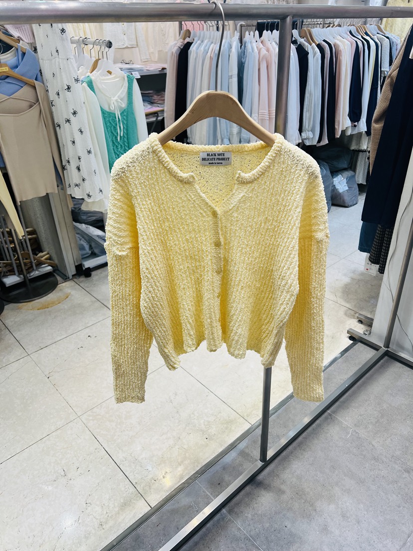 BLACK NOTE韓國東大門直郵女裝新品熱賣推薦時尚26春夏針織衫BLACK NOTE針織衫圖色1