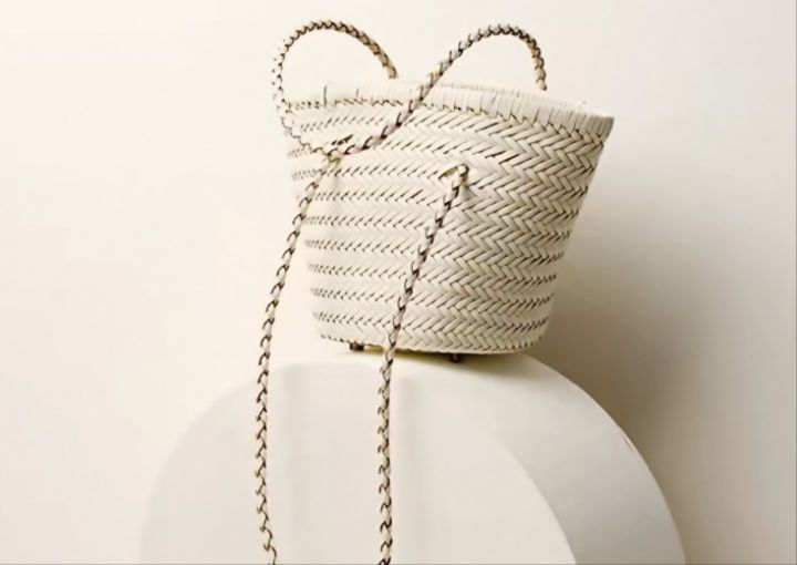 TROUVAILLE韓國東大門代購女士新款熱賣26春夏單肩斜跨包牛皮TROUVAILLE單肩/斜跨包