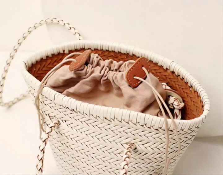 TROUVAILLE韓國東大門代購女士新款熱賣26春夏單肩斜跨包牛皮TROUVAILLE單肩/斜跨包