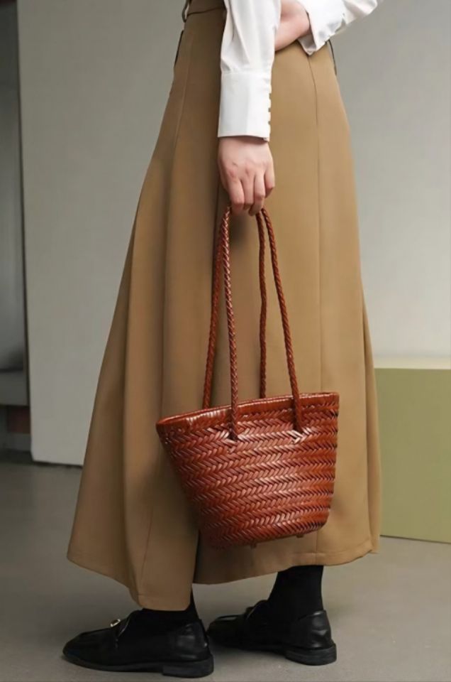 TROUVAILLE韓國東大門代購女士新款熱賣26春夏單肩斜跨包牛皮TROUVAILLE單肩/斜跨包