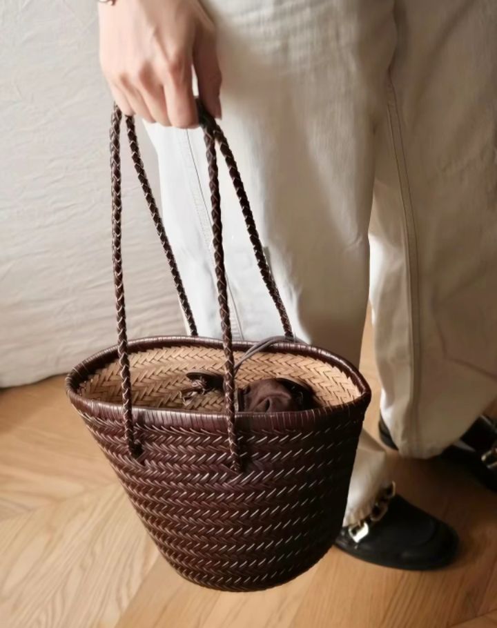 TROUVAILLE韓國東大門代購女士新款熱賣26春夏單肩斜跨包牛皮TROUVAILLE單肩/斜跨包