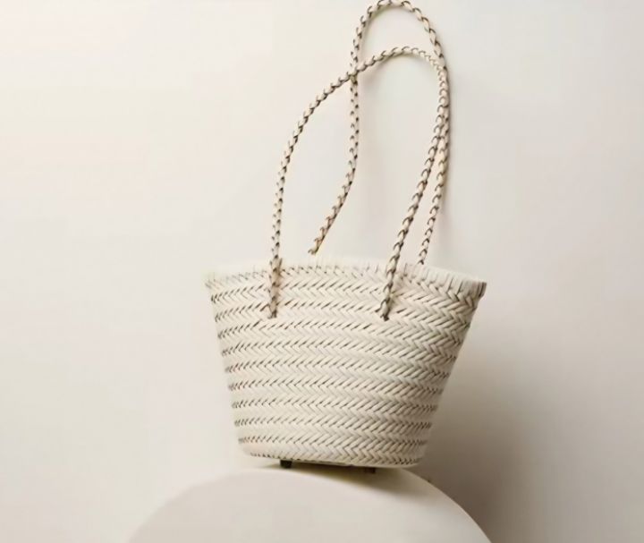 TROUVAILLE韓國東大門代購女士新款熱賣26春夏單肩斜跨包牛皮TROUVAILLE單肩/斜跨包圖色1