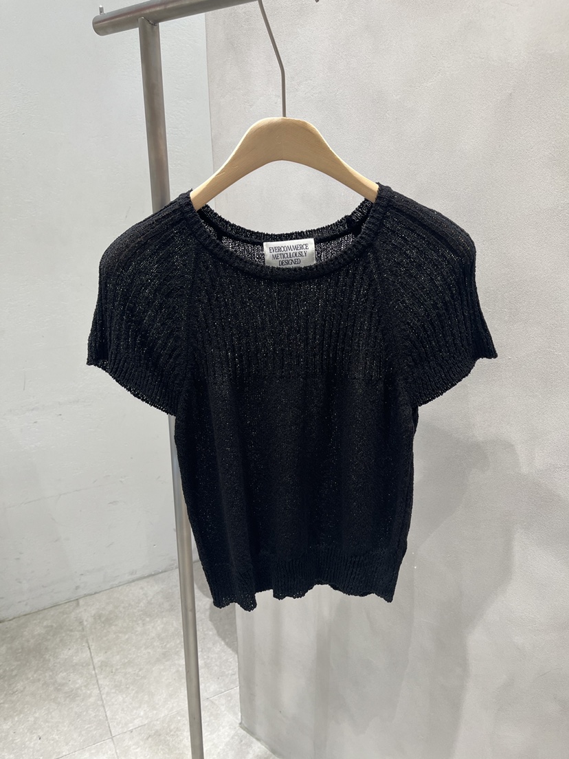 EVERCOMMERCE METICULOUSLY DESIGNED韓國代購女士新品熱賣針織衫羅紋EVERCOMMERCE METICULOUSLY DESIGNED針織衫圖色3