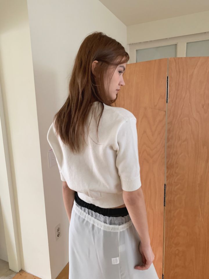 LIVE FOREVER韓國東大門代購女士新品熱賣人氣針織衫V領LIVE FOR_EVER針織衫