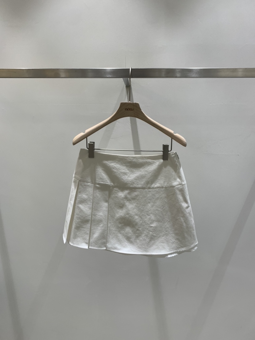 RIETTE韓國東大門直郵女士新品時尚熱賣人氣職業26春夏短裙RIETTE短裙圖色1