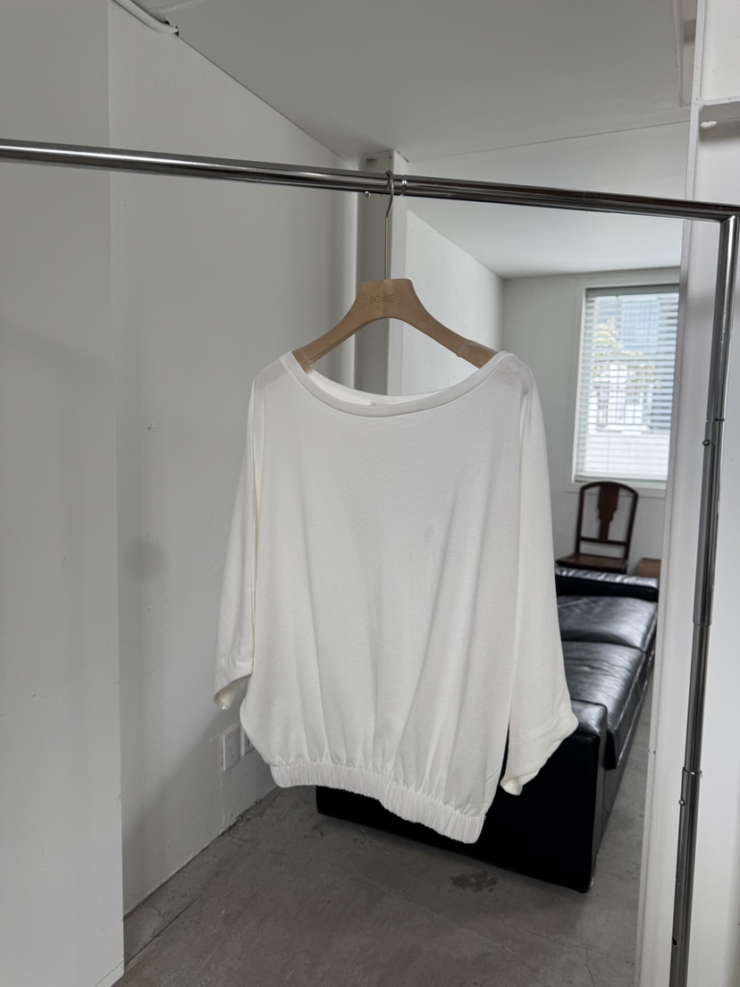 BOWIE韓國代購女裝新品職業熱賣時尚26春夏人氣長袖T恤寬松BOWIE長袖T恤圖色4