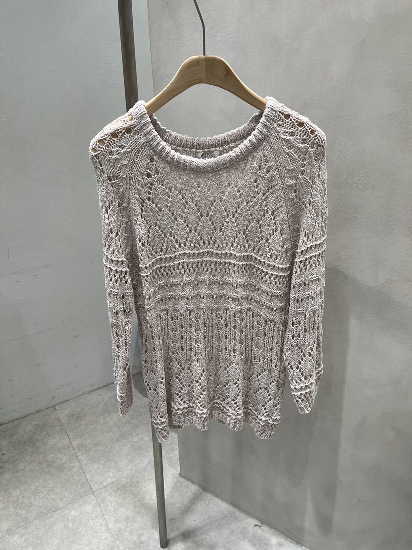 EVERCOMMERCE METICULOUSLY DESIGNED韓國東大門代購女士新款休閑針織衫EVERCOMMERCE METICULOUSLY DESIGNED針織衫圖色1