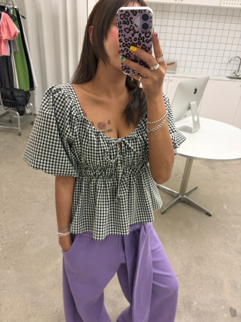 CUCUMBER韓國直郵女士新品人氣推薦26春夏熱賣襯衫蕾絲衫CUCUMBER襯衫/蕾絲衫