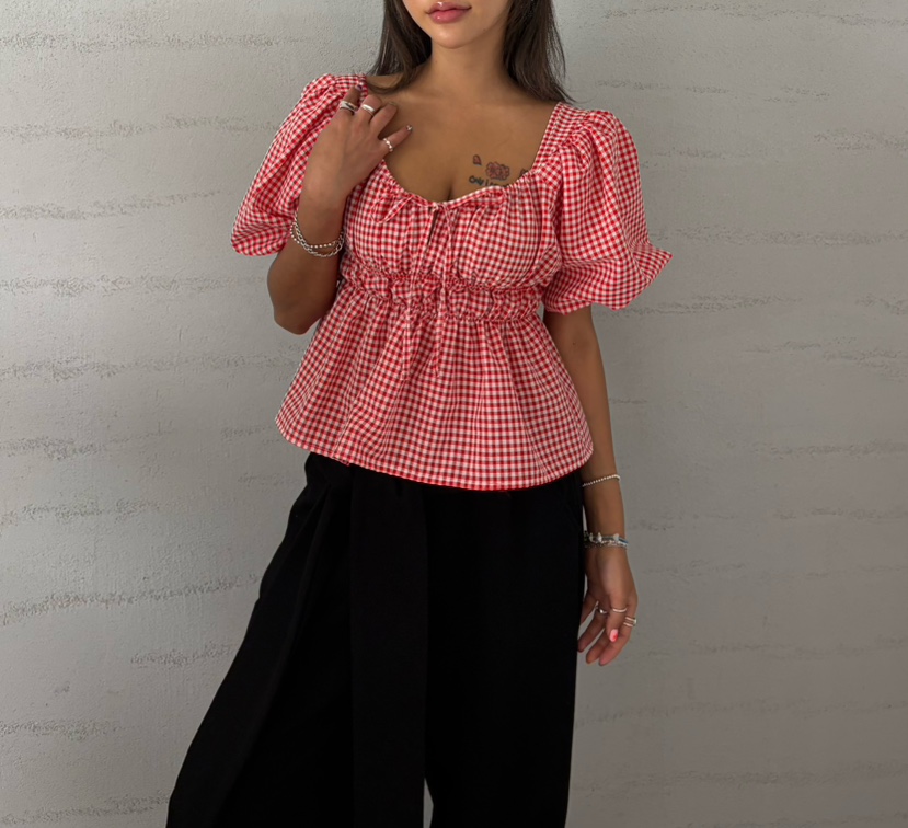 CUCUMBER韓國直郵女士新品人氣推薦26春夏熱賣襯衫蕾絲衫CUCUMBER襯衫/蕾絲衫