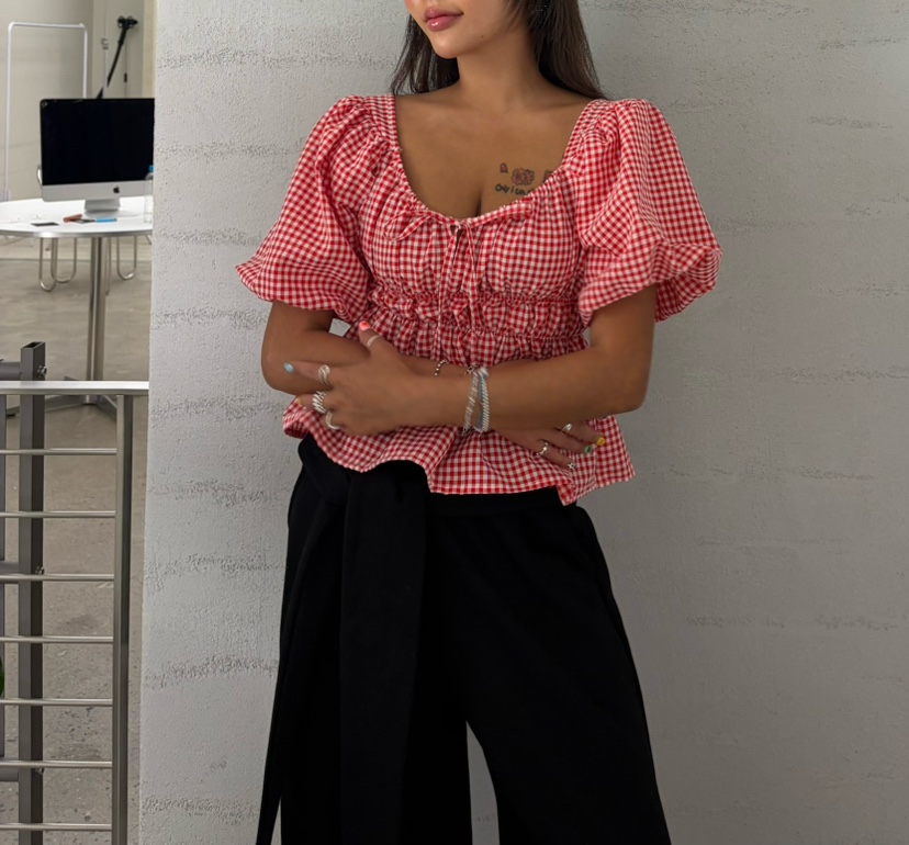 CUCUMBER韓國直郵女士新品人氣推薦26春夏熱賣襯衫蕾絲衫CUCUMBER襯衫/蕾絲衫