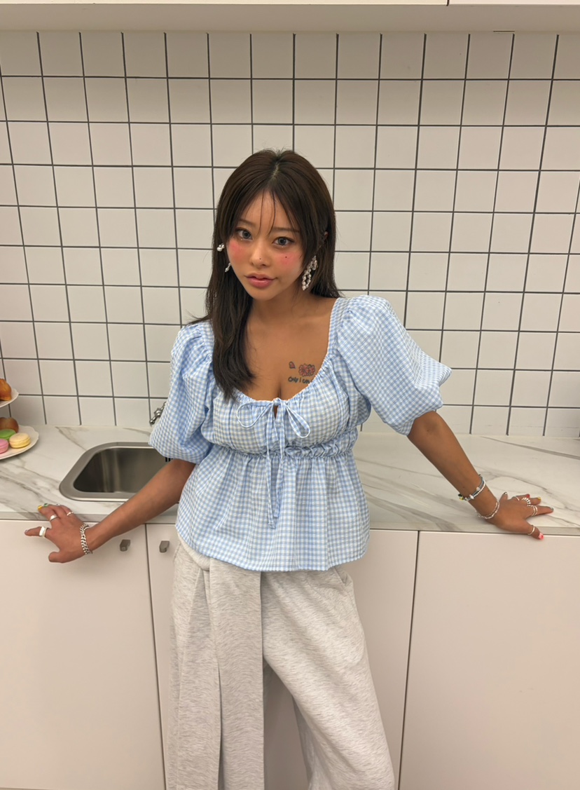 CUCUMBER韓國直郵女士新品人氣推薦26春夏熱賣襯衫蕾絲衫CUCUMBER襯衫/蕾絲衫圖色1