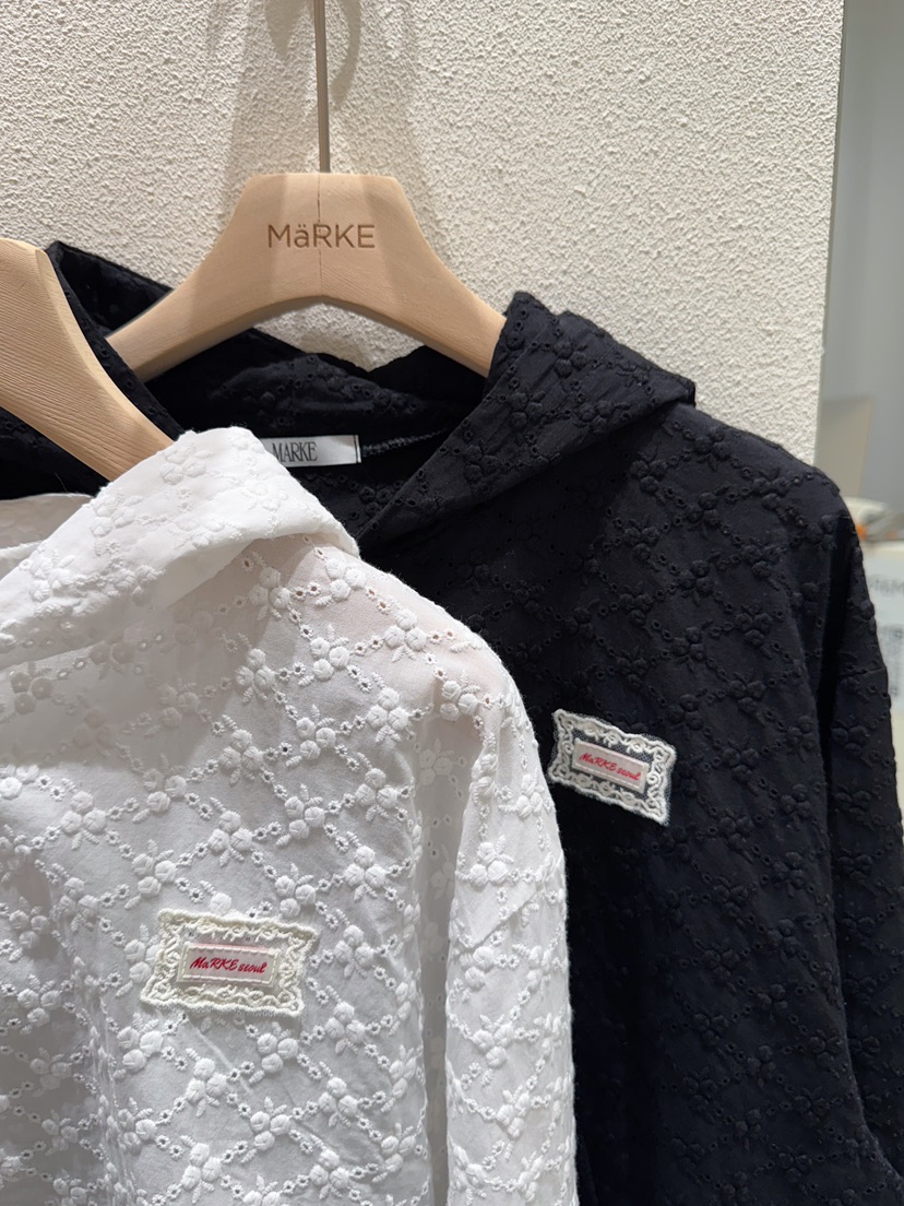 MARKE-P韓國東大門直郵女裝新款推薦夾克連帽衫刺繡拉鏈MARKE-P夾克