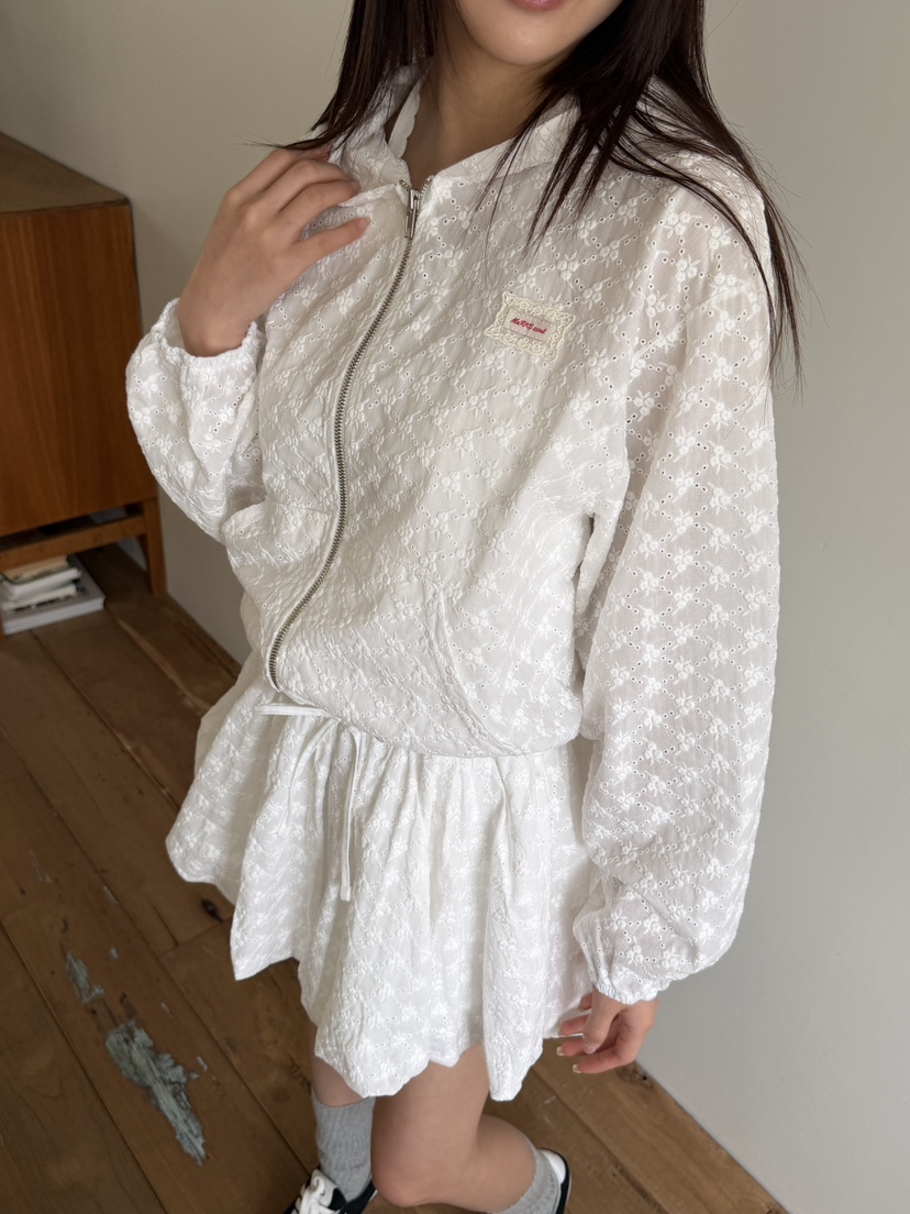 MARKE-P韓國東大門直郵女裝新款推薦夾克連帽衫刺繡拉鏈MARKE-P夾克