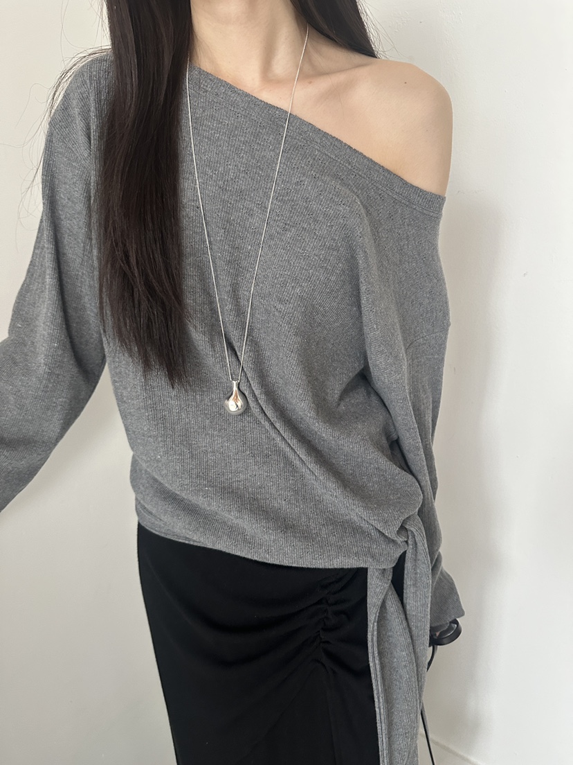 BOWIE韓國東大門直郵女士新品推薦熱賣時尚休閑職業長袖T恤BOWIE長袖T恤