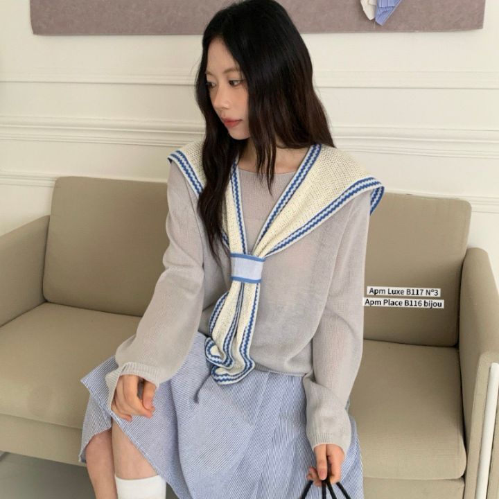 N3韓國代購女士新款推薦26春夏時尚熱賣休閑圍巾披肩披肩N3圍巾/披肩