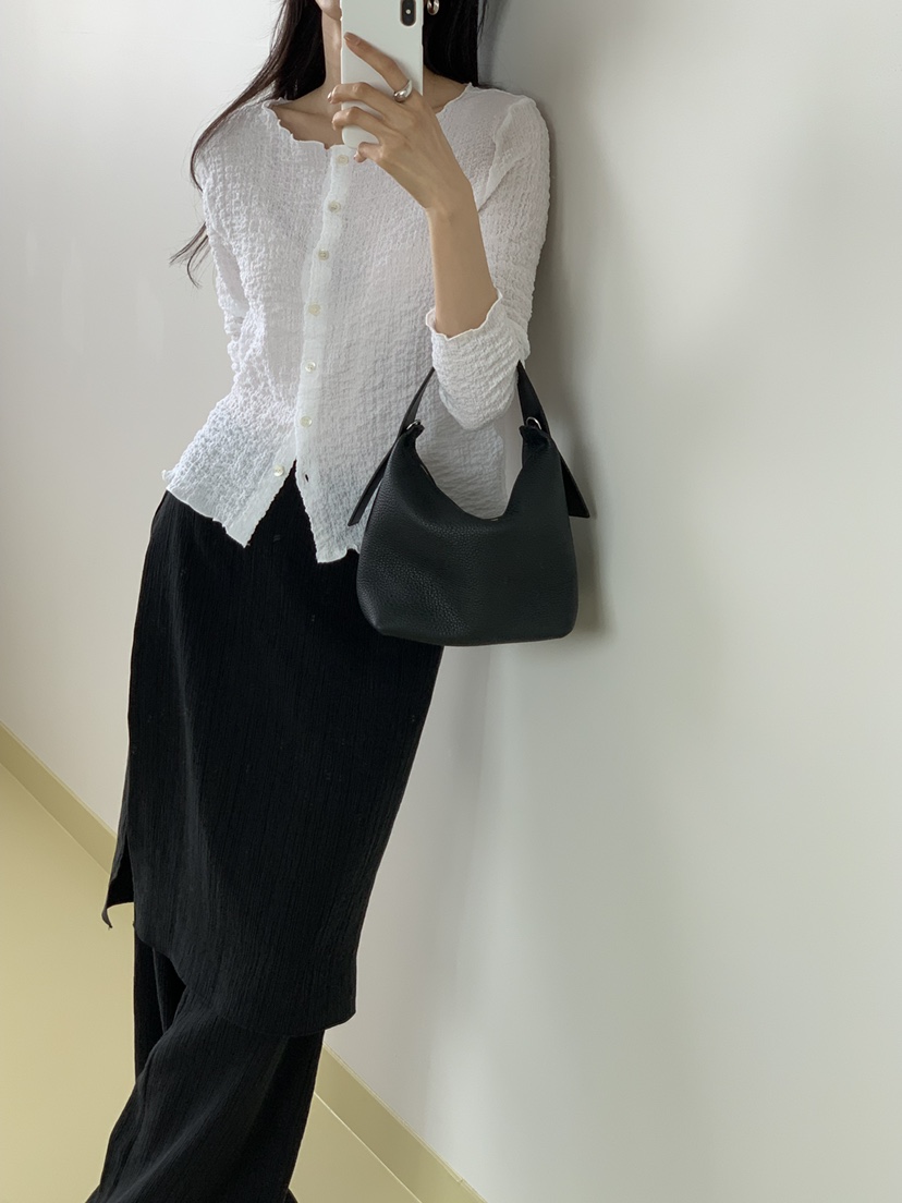 NOTICE韓國東大門代購女士新款職業休閑時尚長袖T恤圓領開衫NOTICE長袖T恤