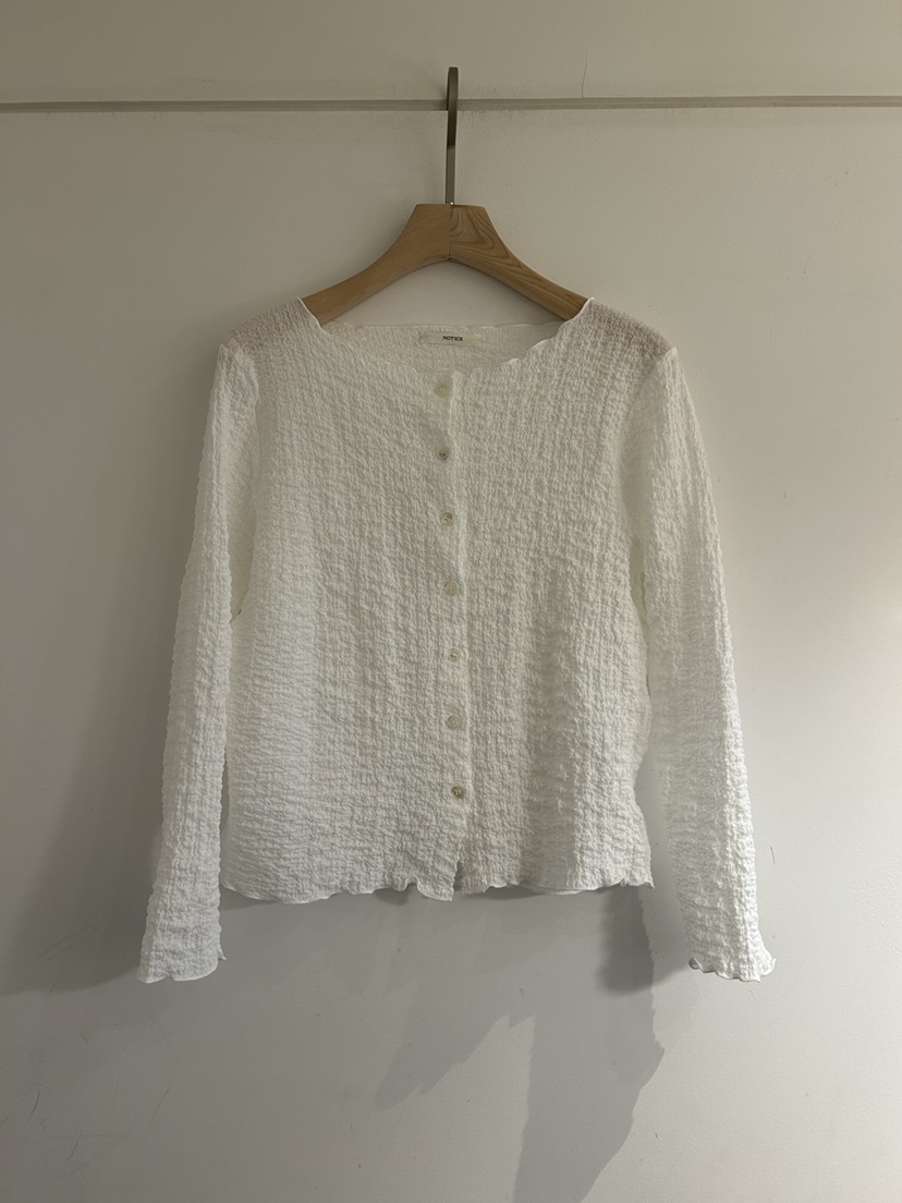 NOTICE韓國東大門代購女士新款職業休閑時尚長袖T恤圓領開衫NOTICE長袖T恤圖色1