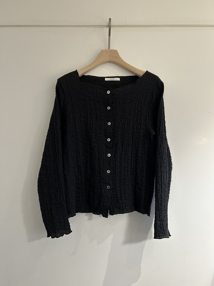 NOTICE韓國東大門代購女士新款職業休閑時尚長袖T恤圓領開衫NOTICE長袖T恤圖色2