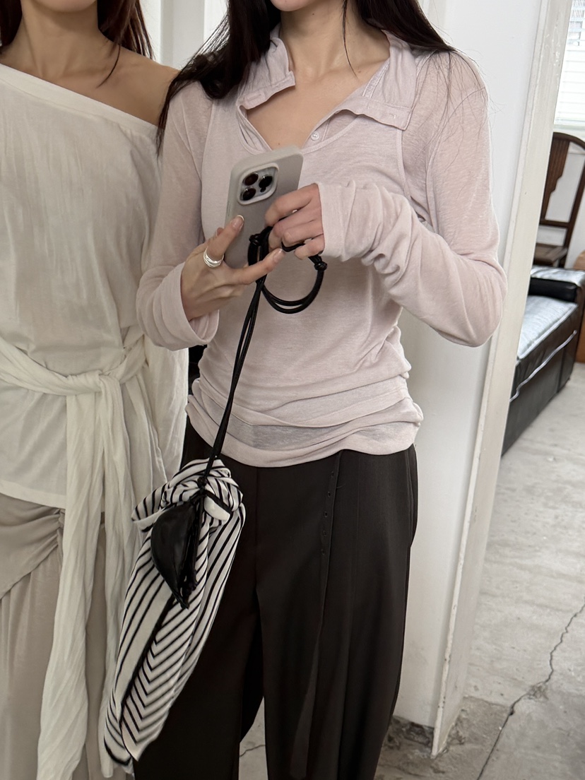 BOWIE韓國代購女裝新品推薦26春夏熱賣休閑職業時尚休閑褲BOWIE休閑褲