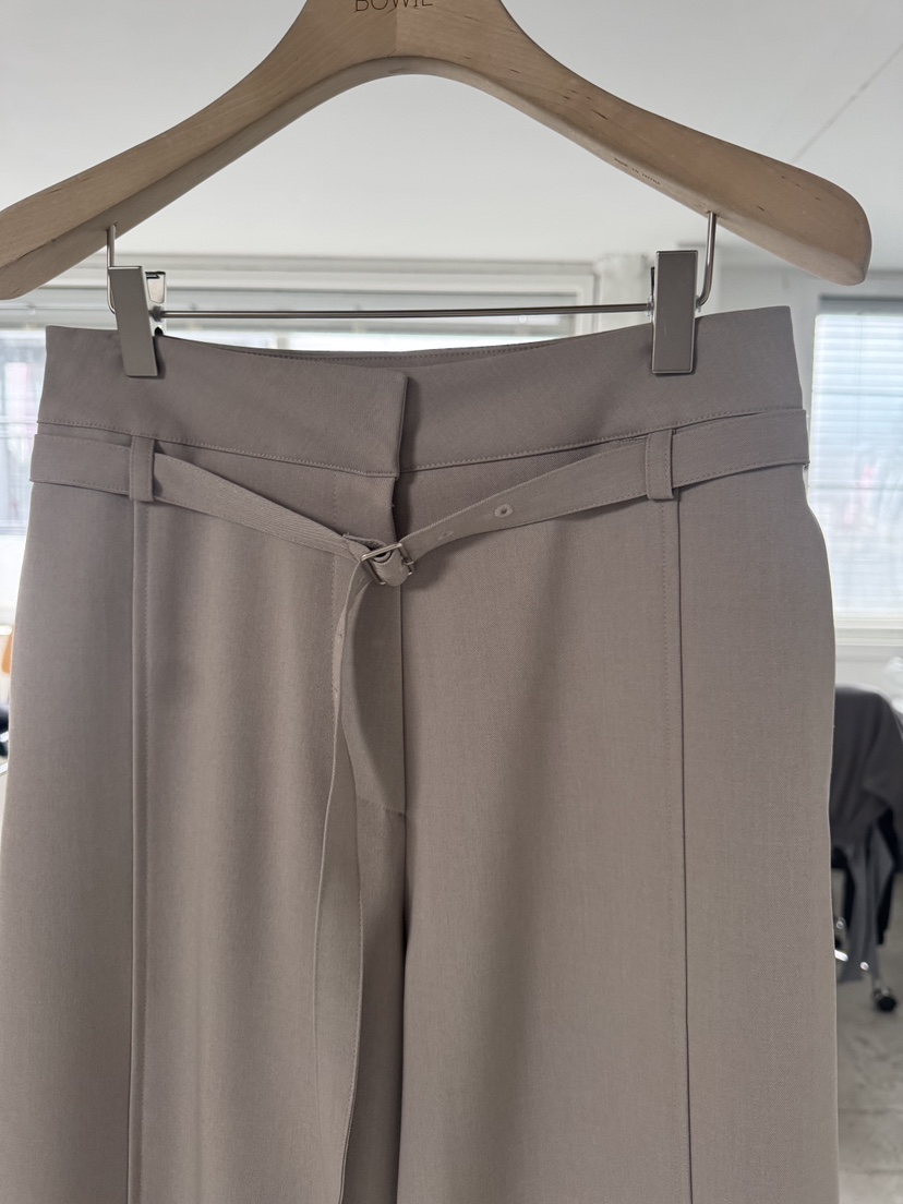 BOWIE韓國代購女裝新品推薦26春夏熱賣休閑職業時尚休閑褲BOWIE休閑褲