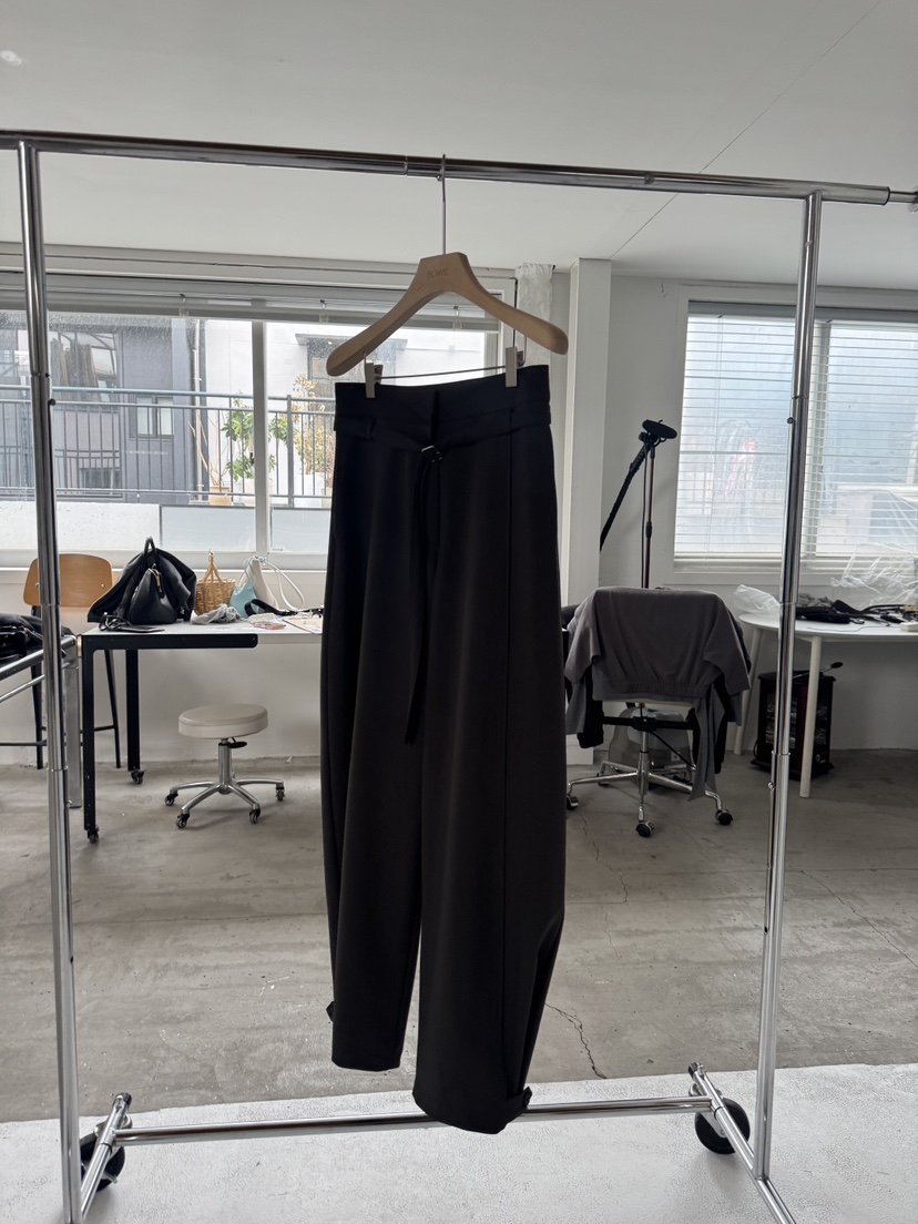 BOWIE韓國代購女裝新品推薦26春夏熱賣休閑職業時尚休閑褲BOWIE休閑褲圖色2