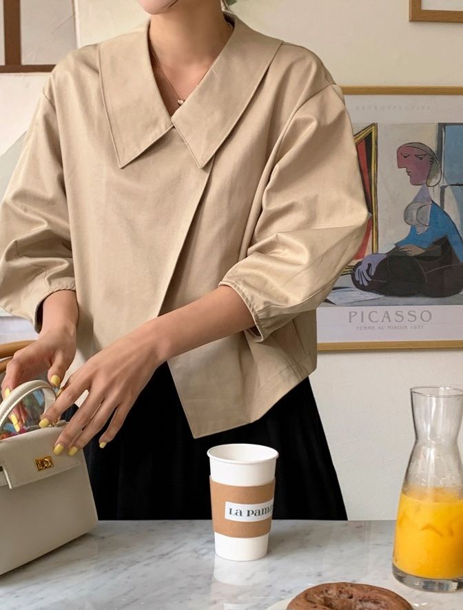 STAY HERE韓國直郵女裝新品26春夏熱賣推薦人氣職業夾克STAY HERE夾克