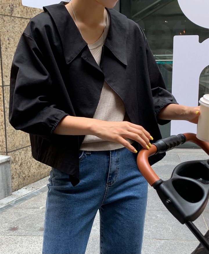 STAY HERE韓國直郵女裝新品26春夏熱賣推薦人氣職業夾克STAY HERE夾克