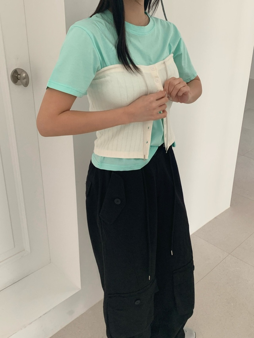 REVE CITE-L韓國東大門代購女士新款職業推薦休閑褲工裝褲REVE CITE-L休閑褲