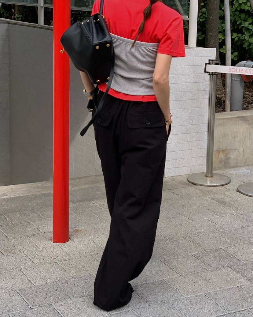 REVE CITE-L韓國東大門代購女士新款職業推薦休閑褲工裝褲REVE CITE-L休閑褲