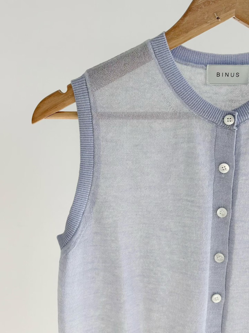 BINUS韓國直郵實拍女士新款推薦26春夏職業時尚休閑熱賣馬甲BINUS馬甲