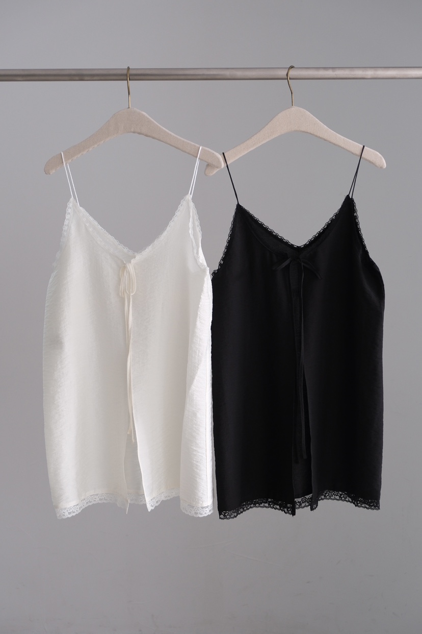 SORBET/FLAT WHITE韓國東大門代購女士新品職業吊帶背心SORBET/FLAT WHITE吊帶/背心