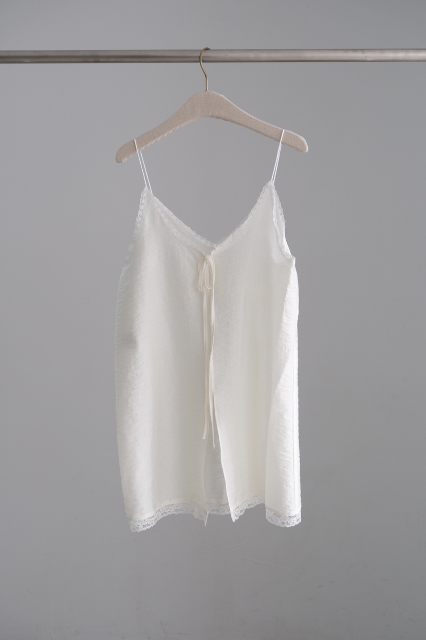 SORBET/FLAT WHITE韓國東大門代購女士新品職業吊帶背心SORBET/FLAT WHITE吊帶/背心